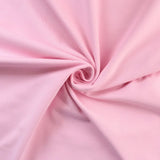 Jersey-Stoff Uni in Baby Rosa – sanfte, einfarbige Textur für vielseitige Nähprojekte