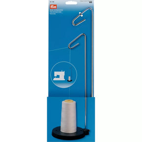 Prym Konen- und Spulenhalter 611769 aus Metall mit Gusseisenfuß für große Garnkonen und stabile Fadenführung beim Nähen
