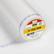 Bügeleinlage H180 Weiß von Vlieseline in Originalverpackung – leichte, feine Einlage für Jacken, Kragen und Manschetten.