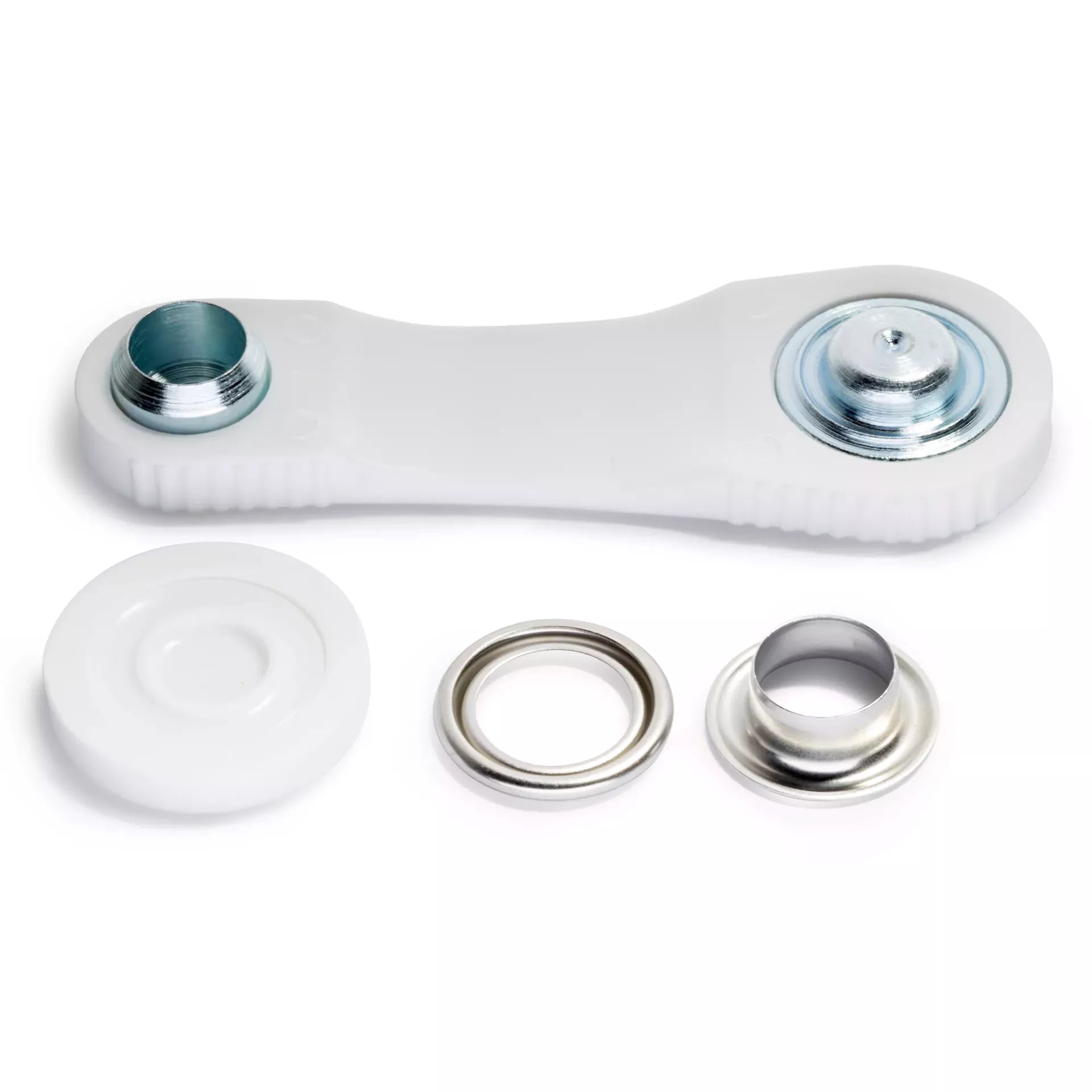 Ösen 11 mm silber – Lieferumfang mit Werkzeug