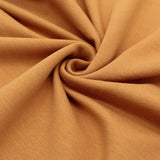 Detailansicht des nicht angerauten French Terry-Stoffs, ideal für die Herstellung von Sweatshirts und Freizeitkleidung.