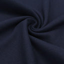 Weicher und elastischer Bündchenstoff in Marineblau