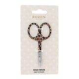 Stickschere 9 cm | Leopard