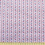 Baumwollsatin kleine Blumen | Rosa