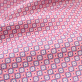 Baumwollsatin Kleine Blüten Geometrisch