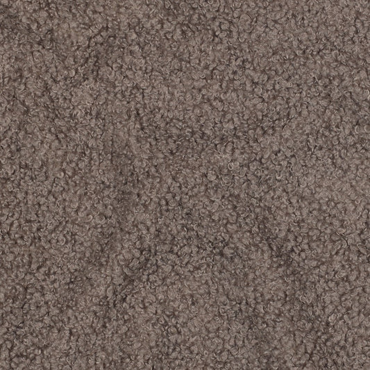 Strick-Boucle in Taupe mit kuscheliger Oberseite