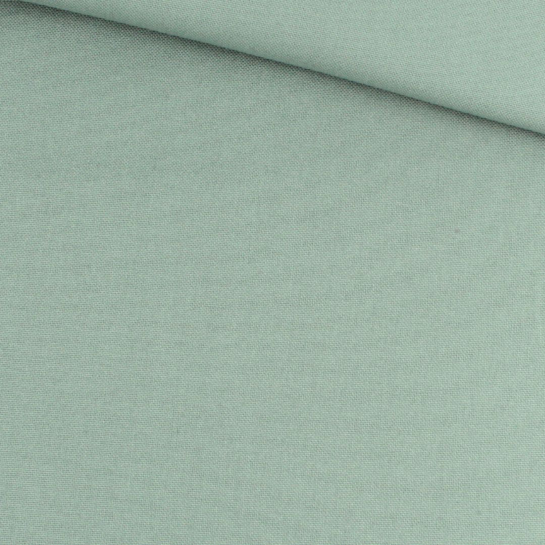Canvas Stoff uni aus 100% Baumwolle – robuste Meterware In Meeresgrün
