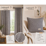 Canvas Stoff in Leinen-Optik | Leopardenmuster