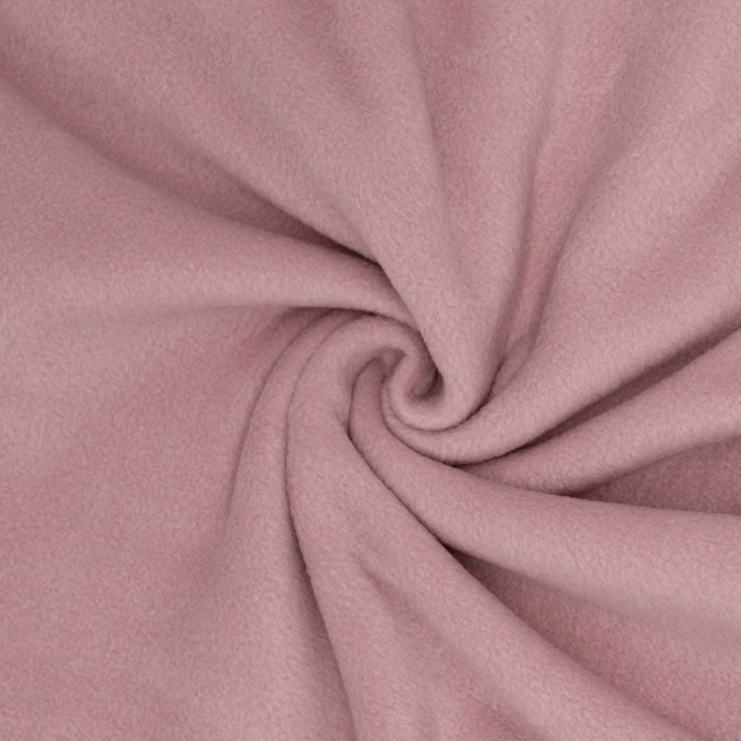 Weicher Fleece in Nude Rosa