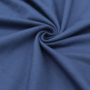 Detailansicht des nicht angerauten French Terry-Stoffs, ideal für die Herstellung von Sweatshirts und Freizeitkleidung.