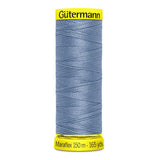 Maraflex Nähfaden - elastischer Nähfaden für hochelastische Nähte, hergestellt aus 100% PBT mit Micro Core Technology, ideal für Bekleidung. Hellblau