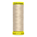 Maraflex Nähfaden - elastischer Nähfaden für hochelastische Nähte, hergestellt aus 100% PBT mit Micro Core Technology, ideal für Bekleidung. Hellbeige