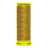 Maraflex Nähfaden - elastischer Nähfaden für hochelastische Nähte, hergestellt aus 100% PBT mit Micro Core Technology, ideal für Bekleidung. Curry