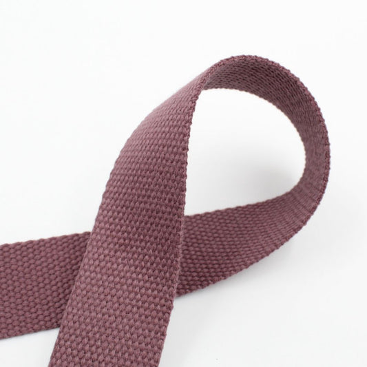 Gurtband uni 30mm | Baumwolle