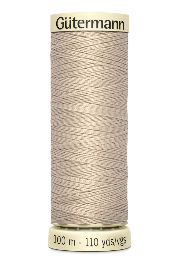 Gütermann Allesnähgarn 100 Meter, Farbe 722, Sandbeige