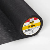 Bügeleinlage H200 in Schwarz
