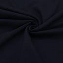 Weicher Interlock Jersey in nachtblau | Nahaufnahme