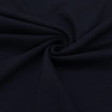Weicher Interlock Jersey in nachtblau | Nahaufnahme