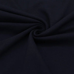 Weicher Interlock Jersey in nachtblau | Nahaufnahme