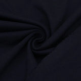 Weicher Interlock Jersey in nachtblau | Doppelseitiger Stoff