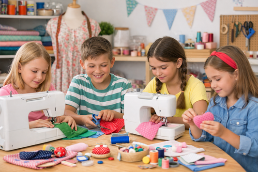 Nähkurs für Kinder – Anfänger Blockkurs (4 Termine)
