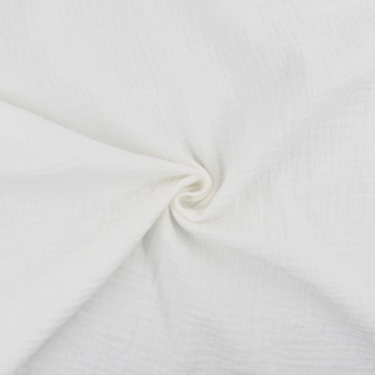 Musselin Stoff uni