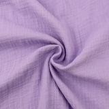 Musselinstoff Lavendel – Double Gauze aus 100% Baumwolle, weich