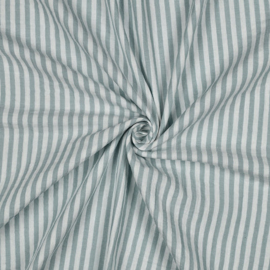 Musselin Stoff garngefärbte Streifen