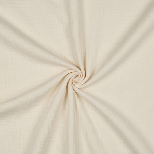 Musselin Stoff uni
