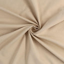 Baumwolljersey in Warmbeige