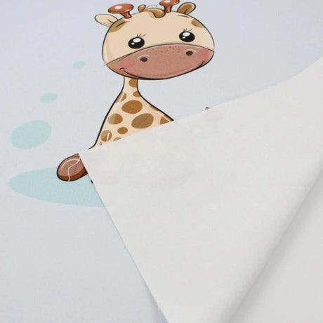 Baumwollstoff Oeko-Tex zertifiziert: Oeko-Tex zertifizierter Baumwollstoff, sicher für Babys und Kinder, in 38x38 cm Größe.