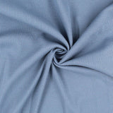 Rippenjersey in Jeansblau