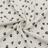Rib Jersey Leopardenmuster
