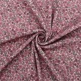 Rippstrick Jersey Kleine Blumen | Soft Rosé