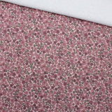 Rippstrick Jersey Kleine Blumen | Soft Rosé