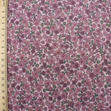 Rippstrick Jersey Kleine Blumen | Soft Rosé