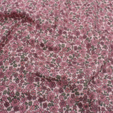 Rippstrick Jersey Kleine Blumen | Soft Rosé