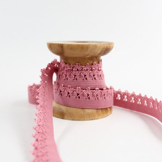 Elastisches Spitzenband 13 mm