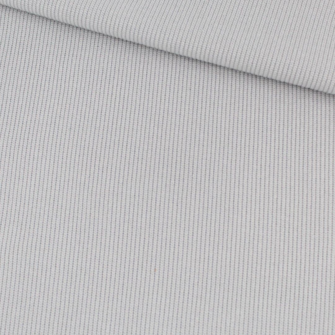 Meterware Baumwollstrickstoff elastisch für DIY | Hellgrau