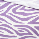 Terry Krepp Stoff Zebra