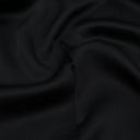 Viskose Satin – Luxuriöser Stoff mit edlem Glanz und fließendem Fall in Schwarz