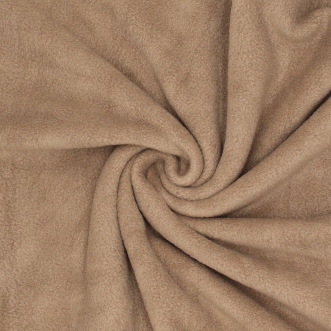 Weicher Fleece in Beige