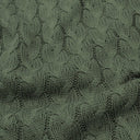 Baumwollstrickstoff mit Zopfmuster