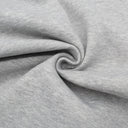 Wintersweat Heavy Jogging Stoff in Grau meliert, ideal für die Herstellung von Hoodies und Loungewear.