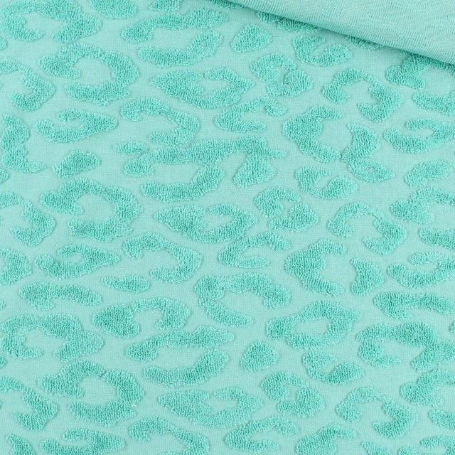 Baumwoll Jacquard Leopard - Stofftime