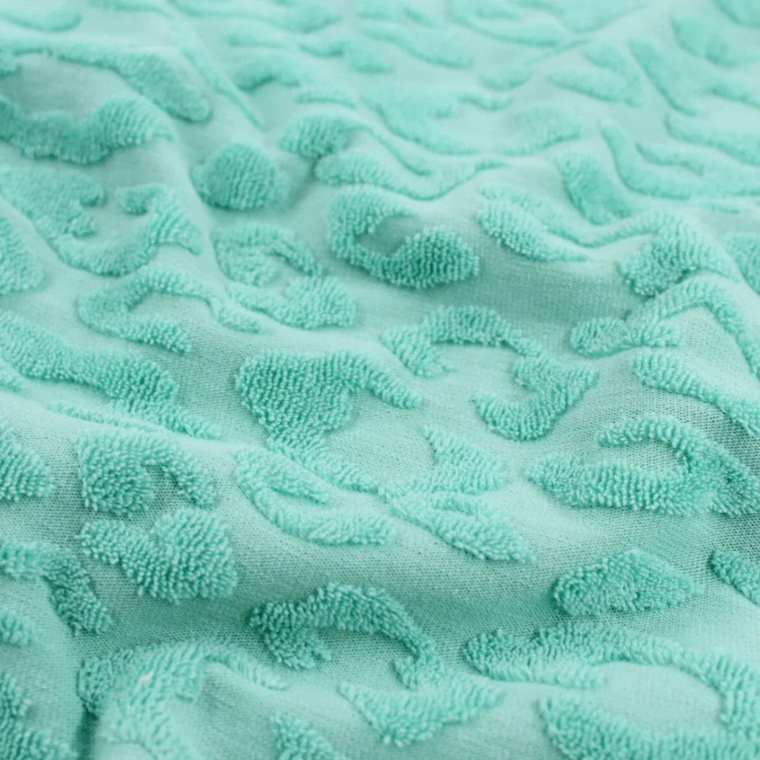 Baumwoll Jacquard Leopard - Stofftime