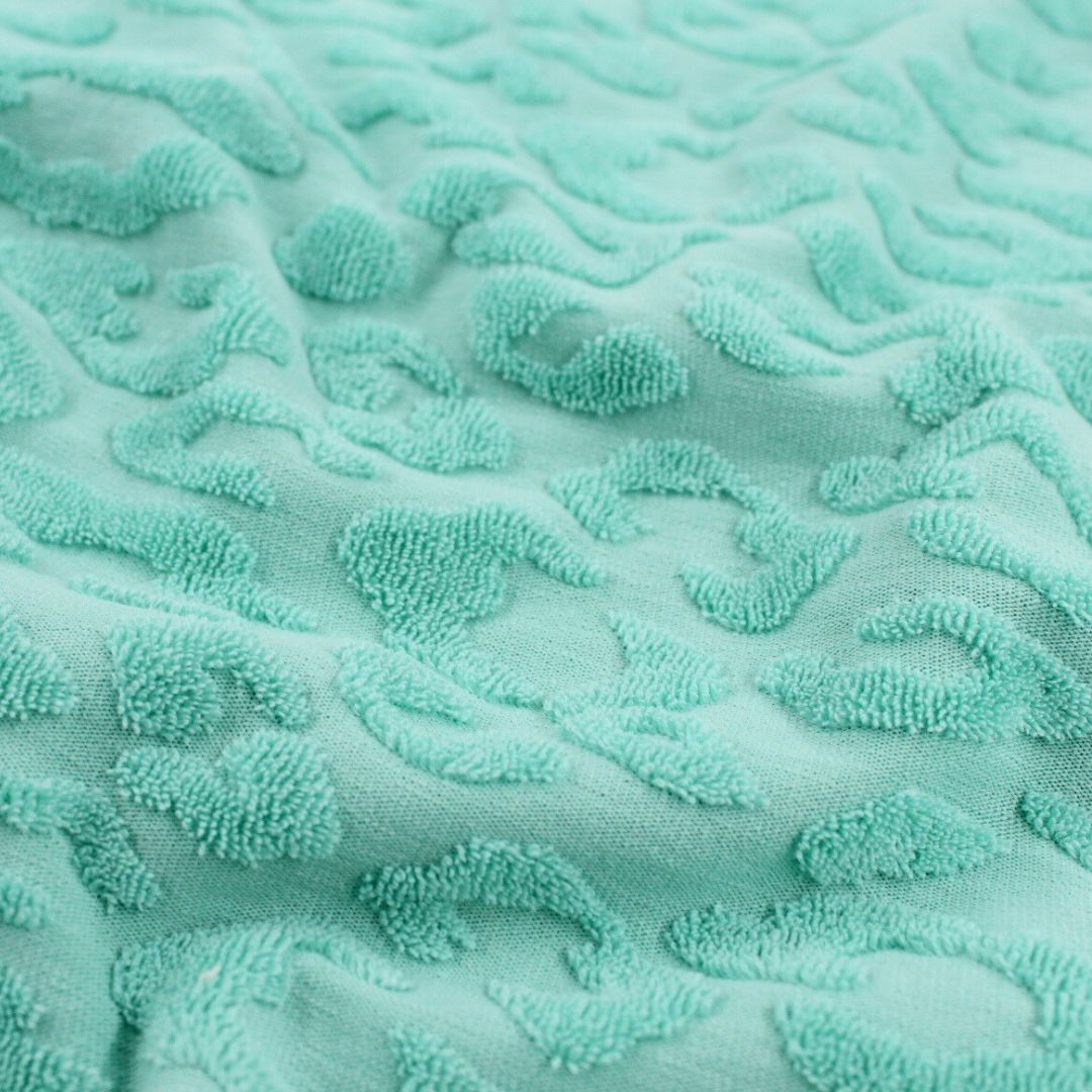 Baumwoll Jacquard Leopard - Stofftime