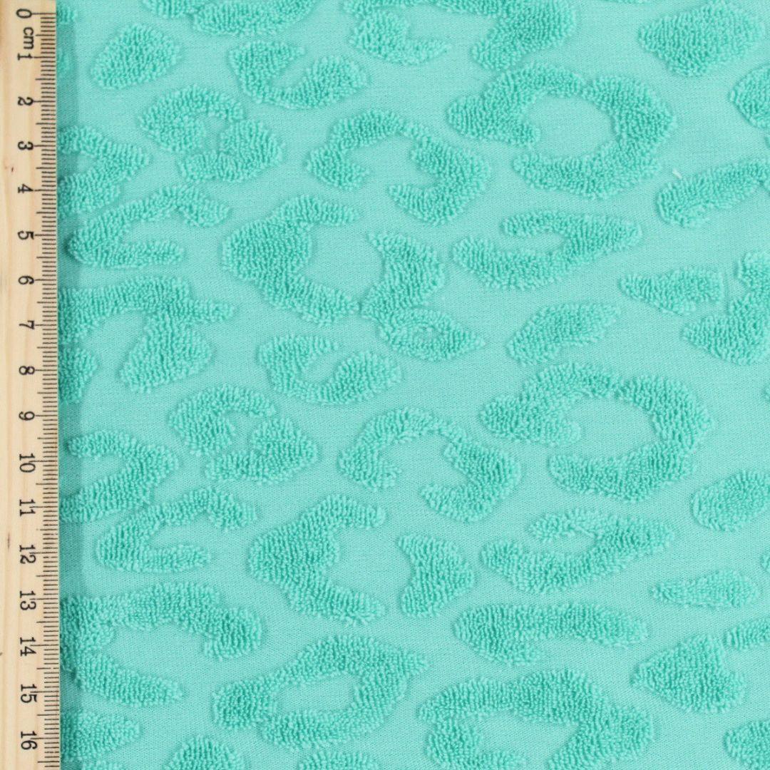 Baumwoll Jacquard Leopard - Stofftime