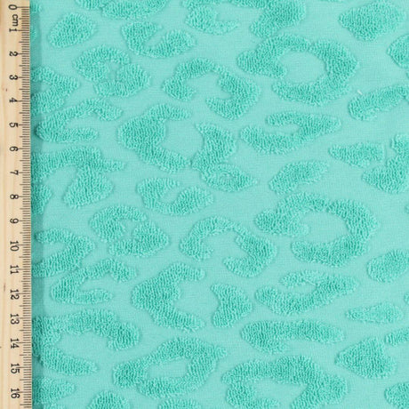 Baumwoll Jacquard Leopard - Stofftime