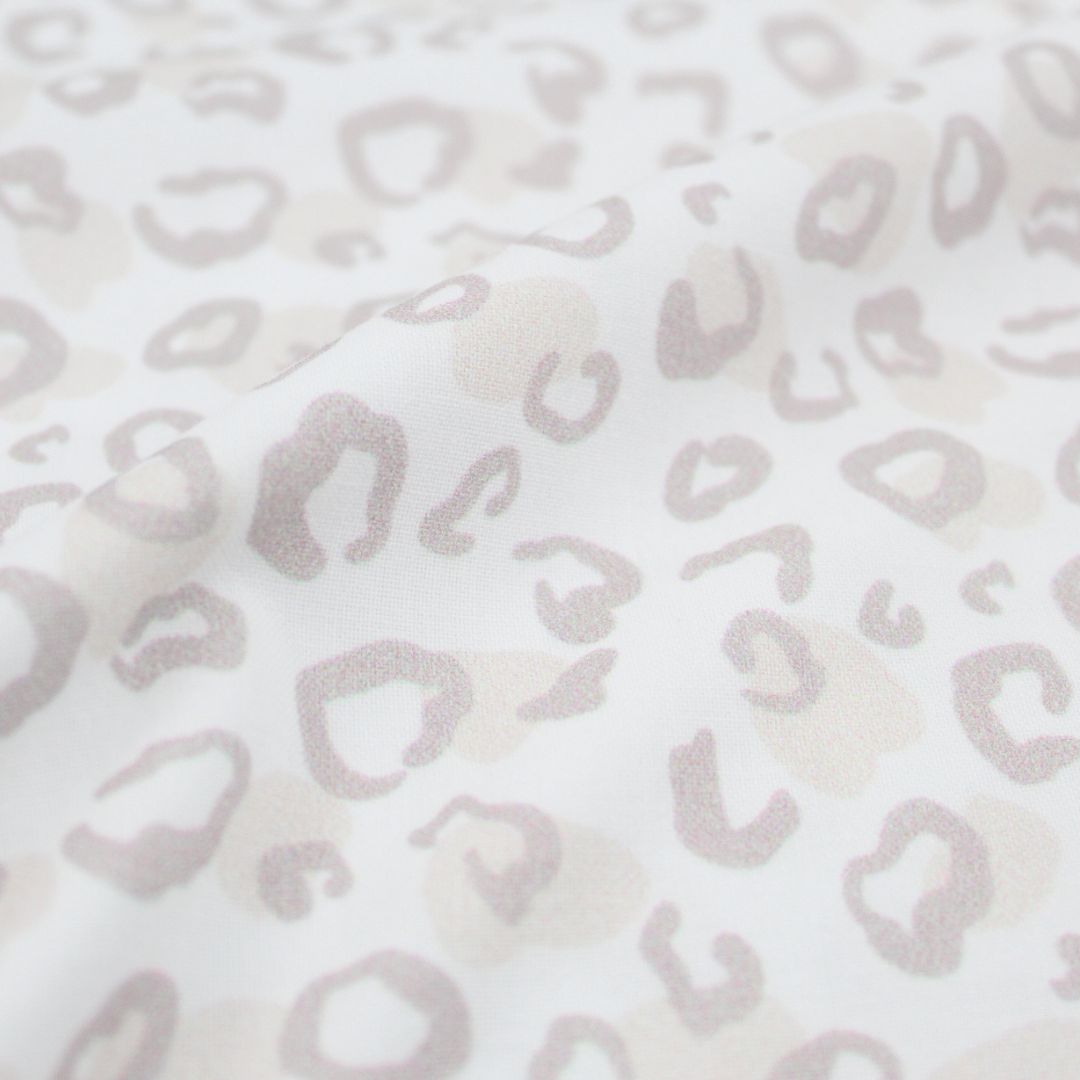 Baumwollstoff Leopardenmuster - Stofftime